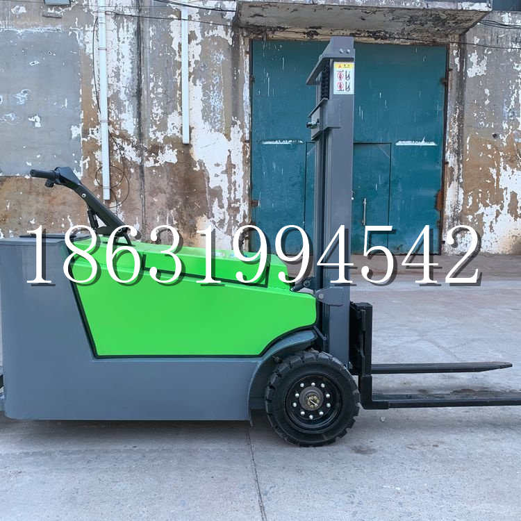 清丰县小型电动叉车1吨2吨步行站驾式电瓶堆高充电装卸车液压升降车铲车